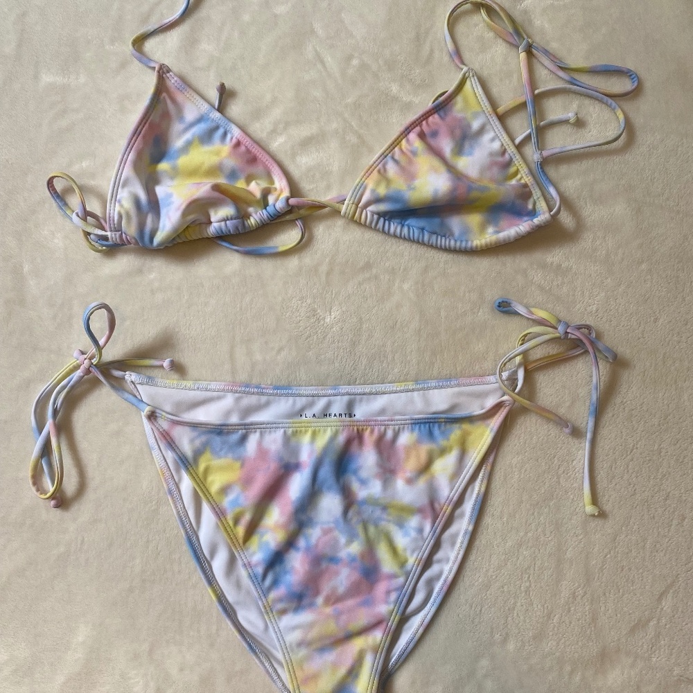 Pacsun Tie Dye washed Bikini